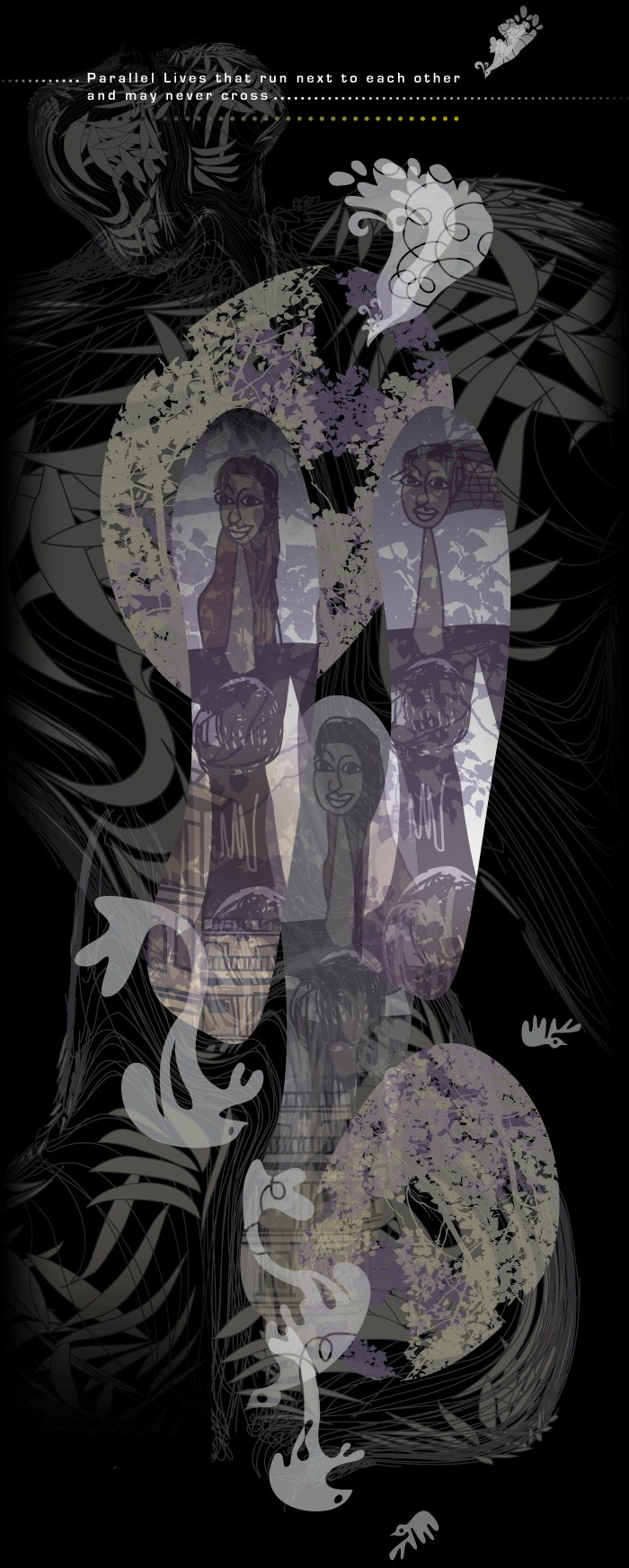 Women in the city, illustrated by Montse Noguera